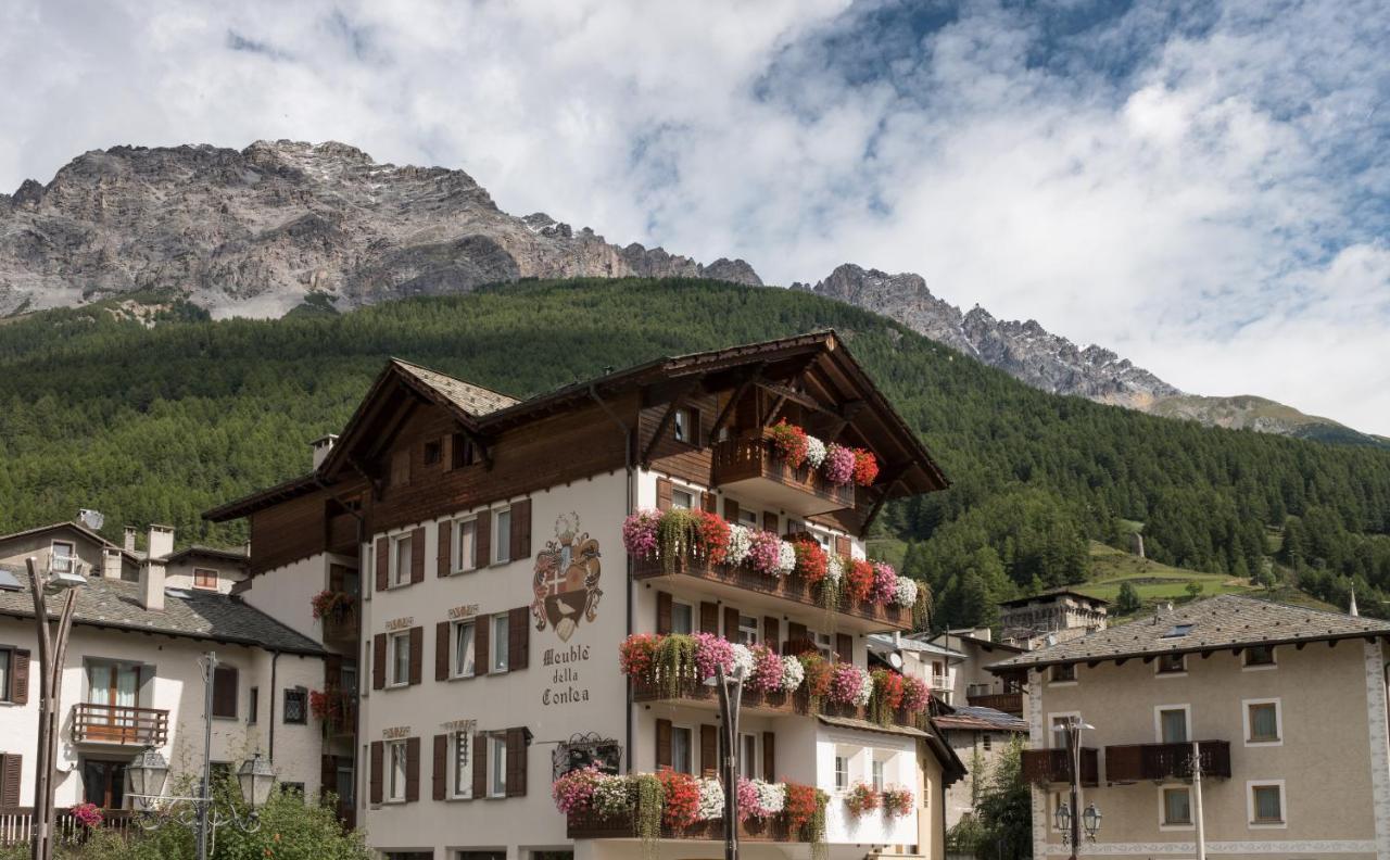 Meuble Garni Della Contea Hotel Bormio Eksteriør billede